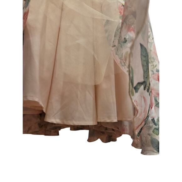 Ivy City Co Melody Floral Midi Dress Coquette Fairy Whimsical Cottagecore | M - Picture 10 of 16